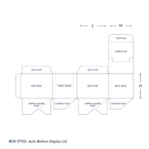 Auto bottom lid