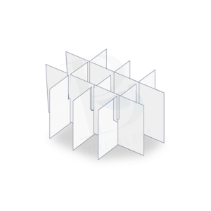 Fence partition insert