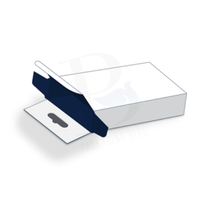 Five panel box open