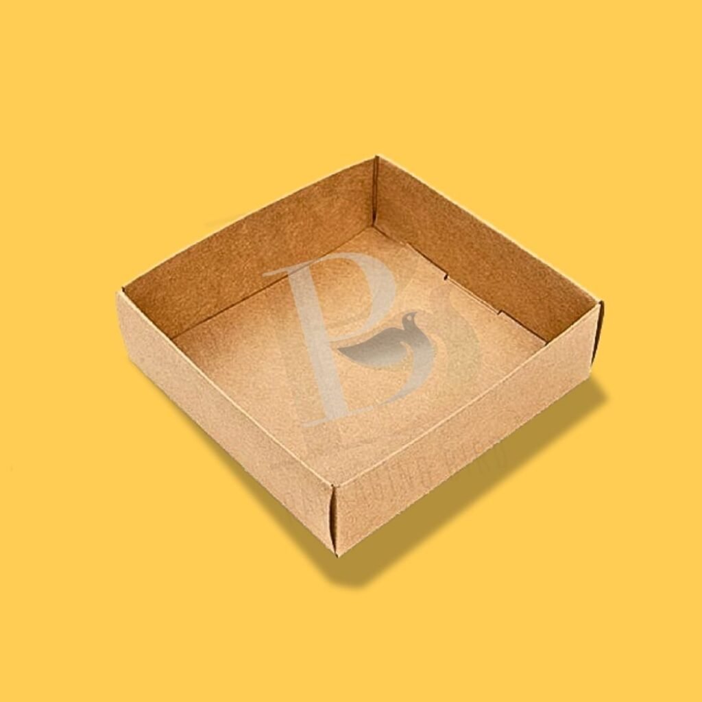 custom kraft food tray