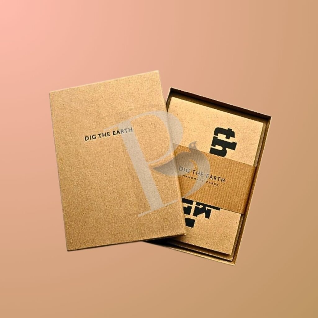 kraft two piece boxes