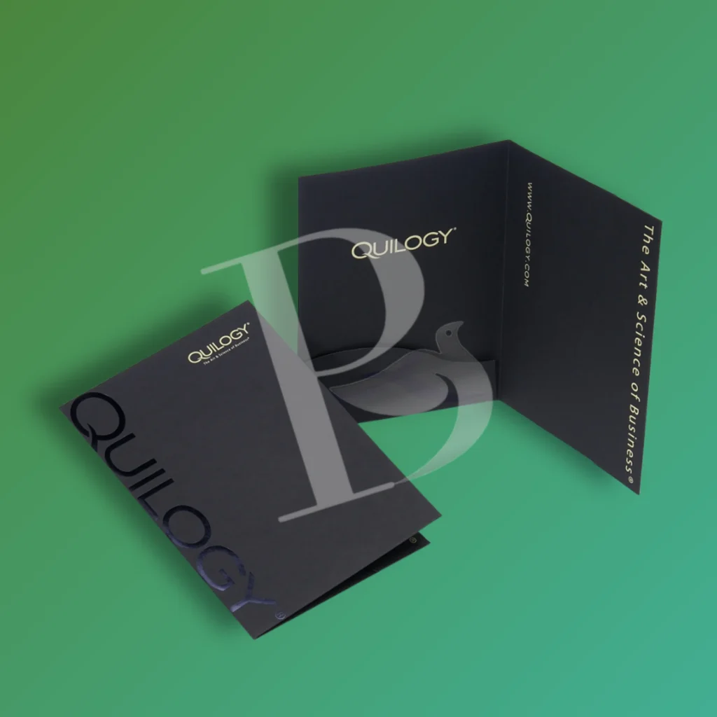 order custom die cut folders