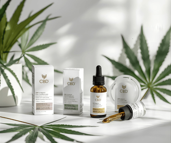 CBD products packaging