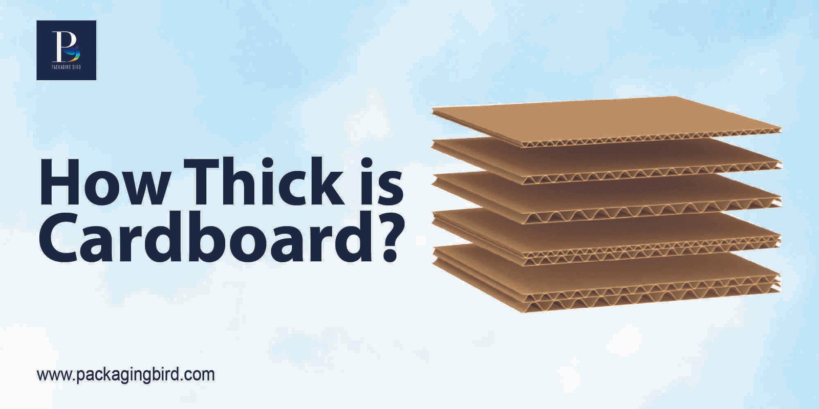 how thick is cardboard