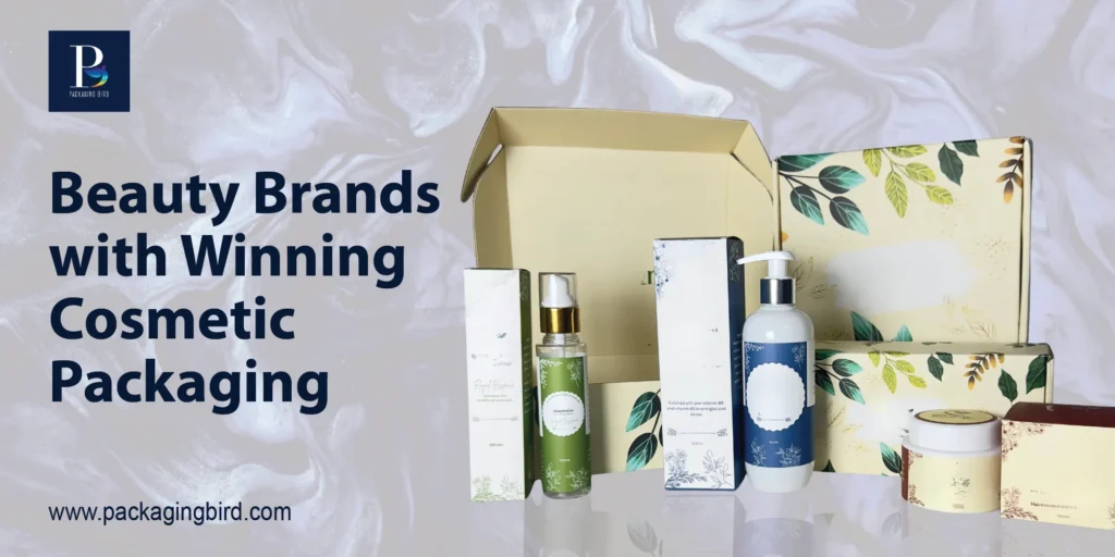 Beauty brands packaging