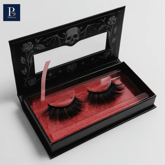 Eyelash packaging boxes with free shipping in the US