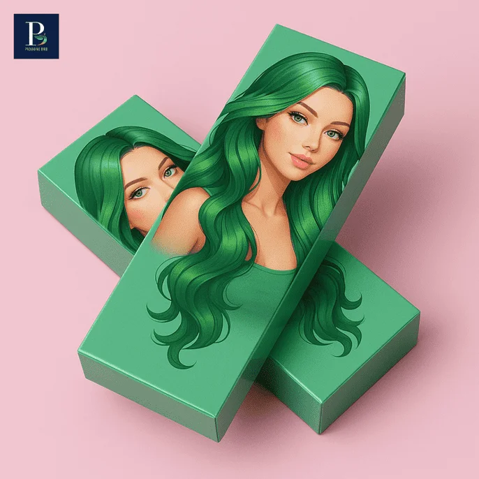 Order bulk hair extensions packaging boxes for your brand