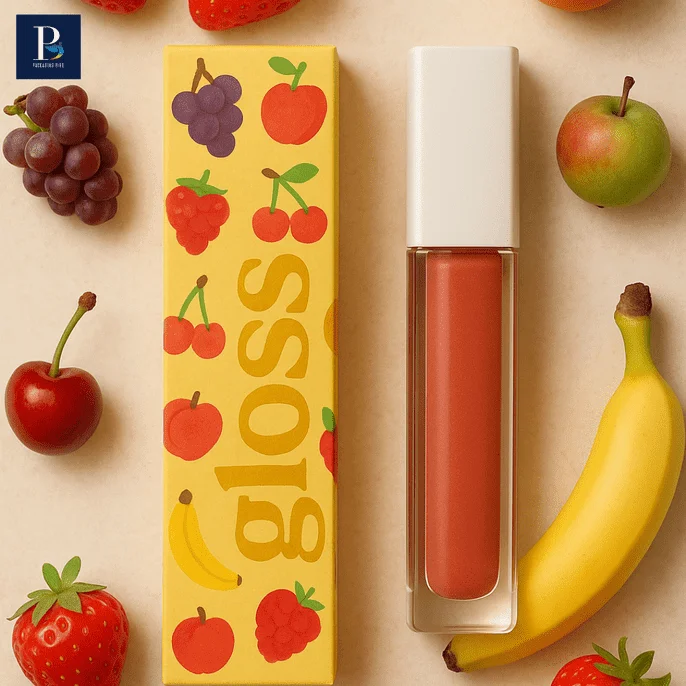 Bespoke lip gloss packaging with high quality printing