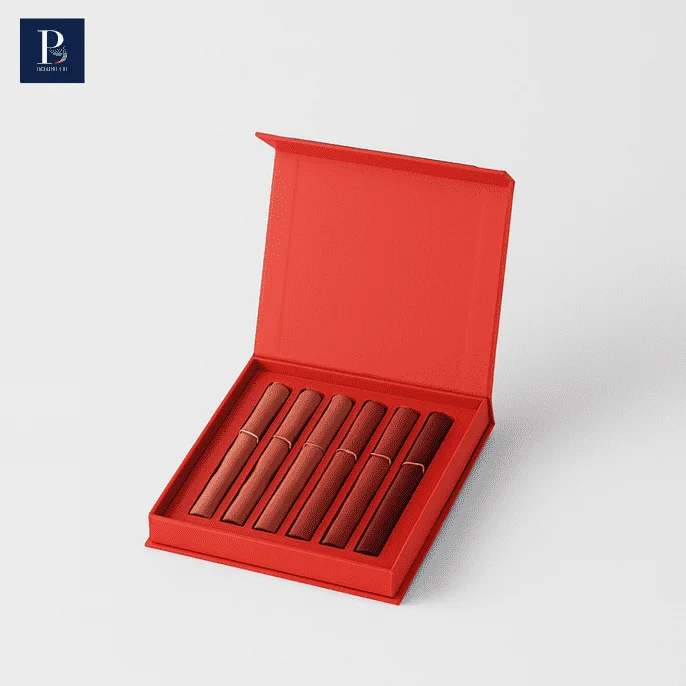 High quality printed lip kit boxes for branded lip kits