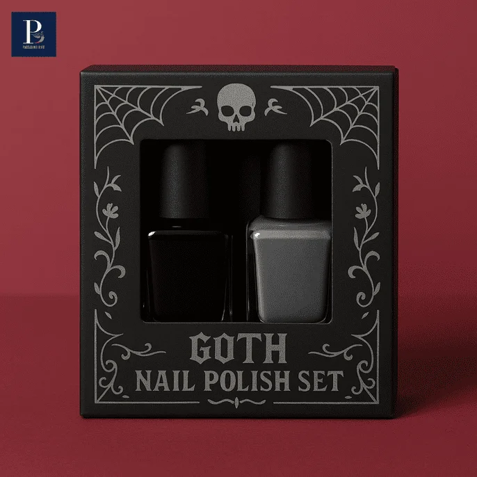 Nail polish packaging with nationwide free shipping in the US