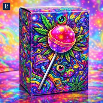 CBD lollipop boxes designed for secure and attractive packaging