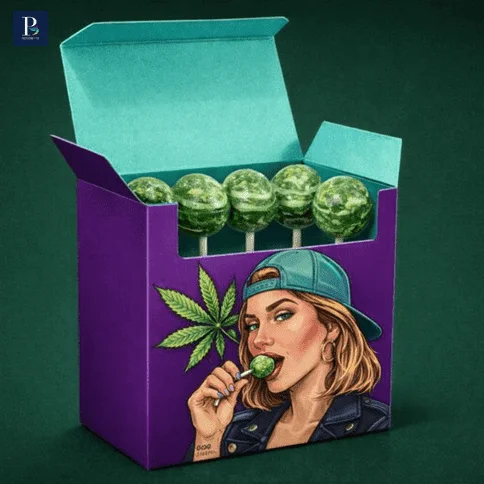 Durable CBD lollipop packaging for free shipping around the US
