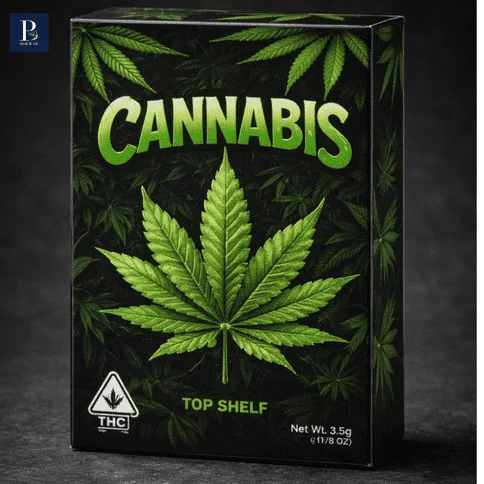 Custom weed packs with high-quality printing and modern designs