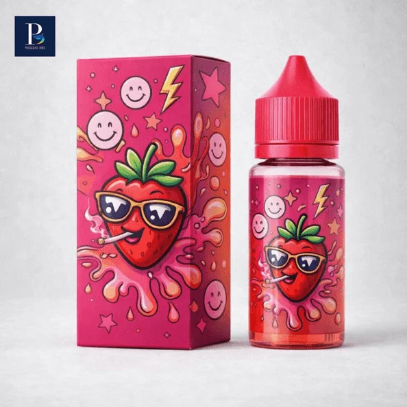 Premium custom e-liquid boxes with options like foil and spot UV