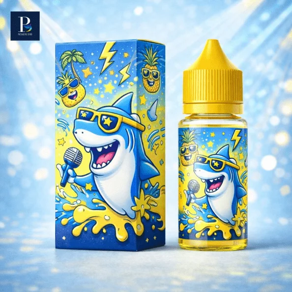E-liquid boxes with custom printed designs for vaping products