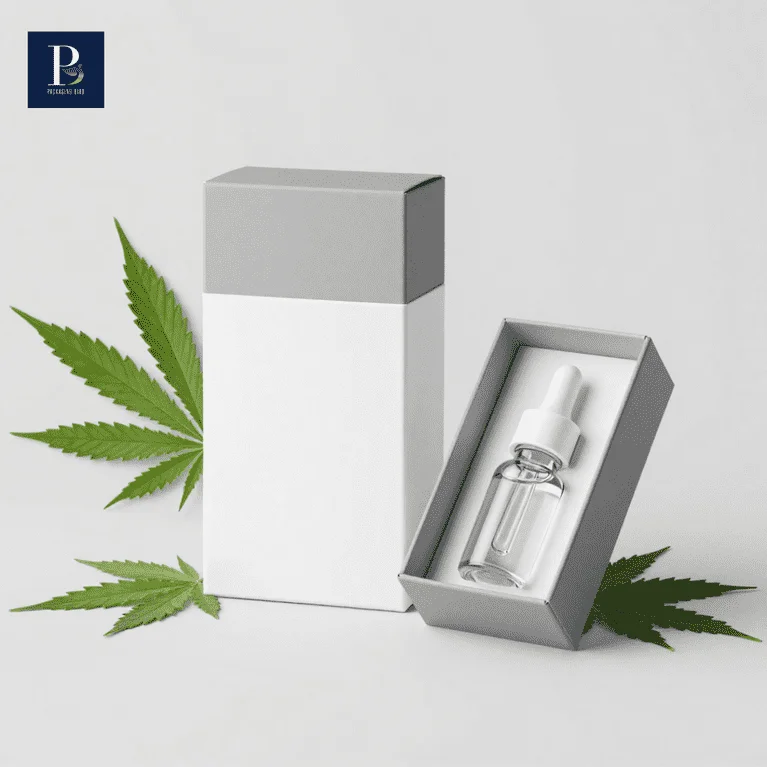 Durable and high-quality custom oil boxes for glass bottles.