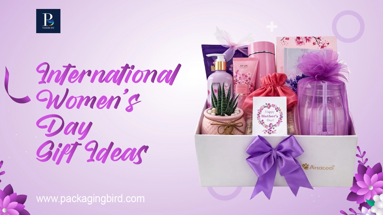 International Women’s Day gift box with thoughtful packaging designs