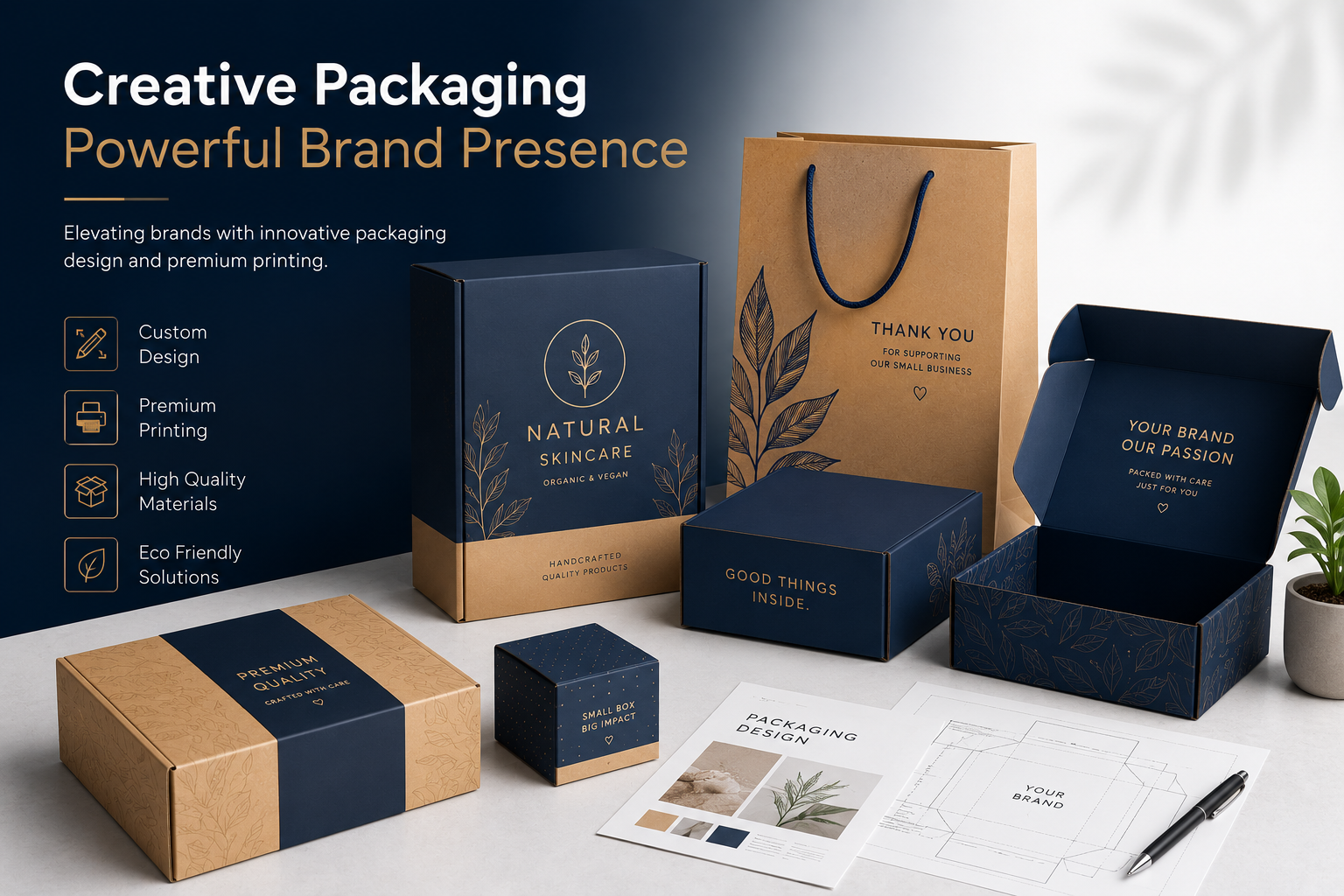 Custom Packaging and Printing Solutions