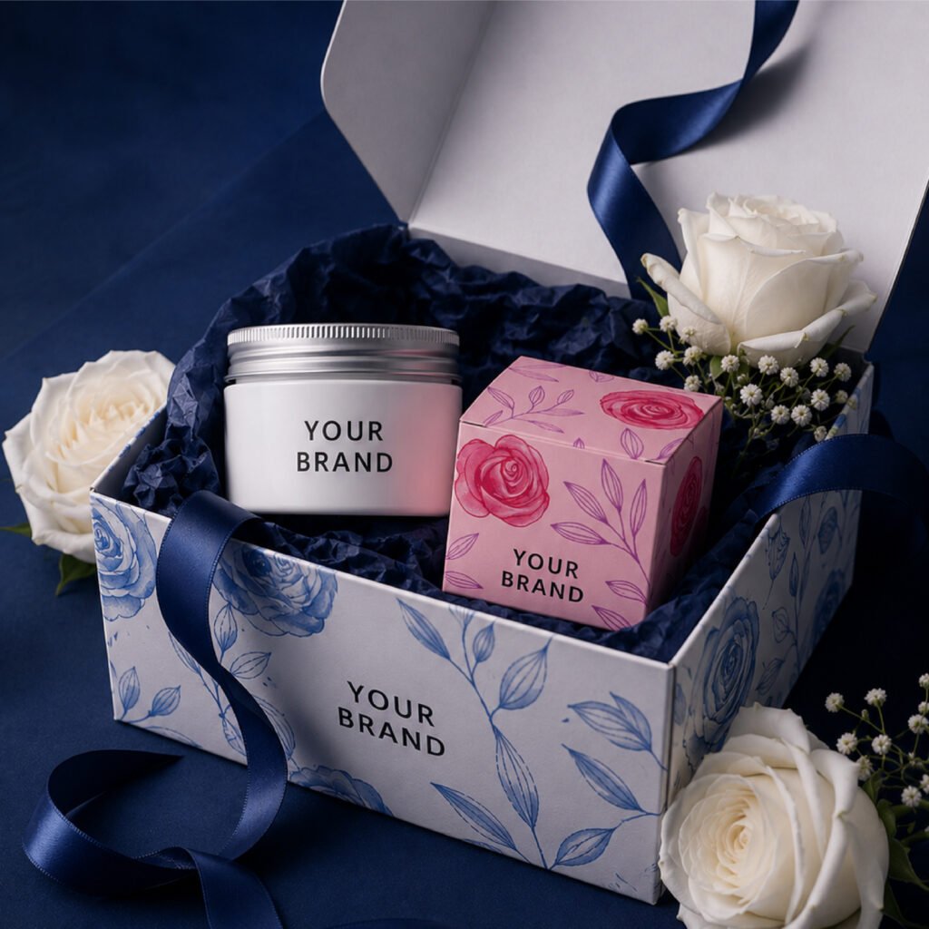 Custom Cream Boxes