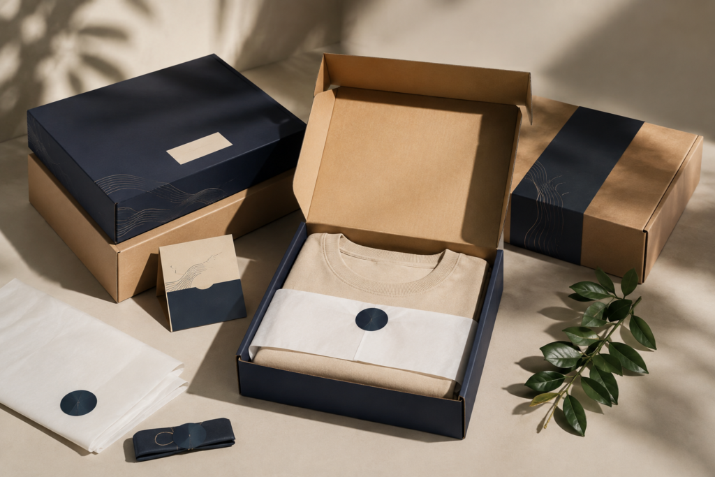 Custom Clothing Packaging Boxes