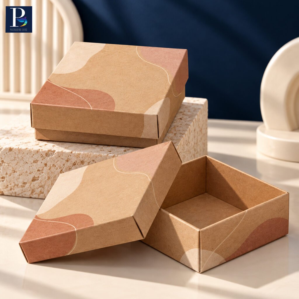 Kraft Two Piece Boxes4